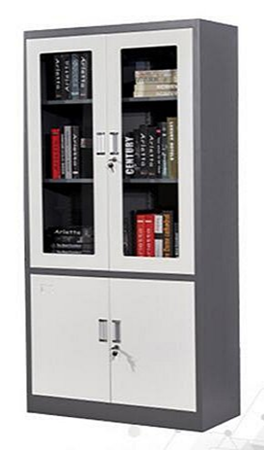 對(duì)開(kāi)玻璃櫃